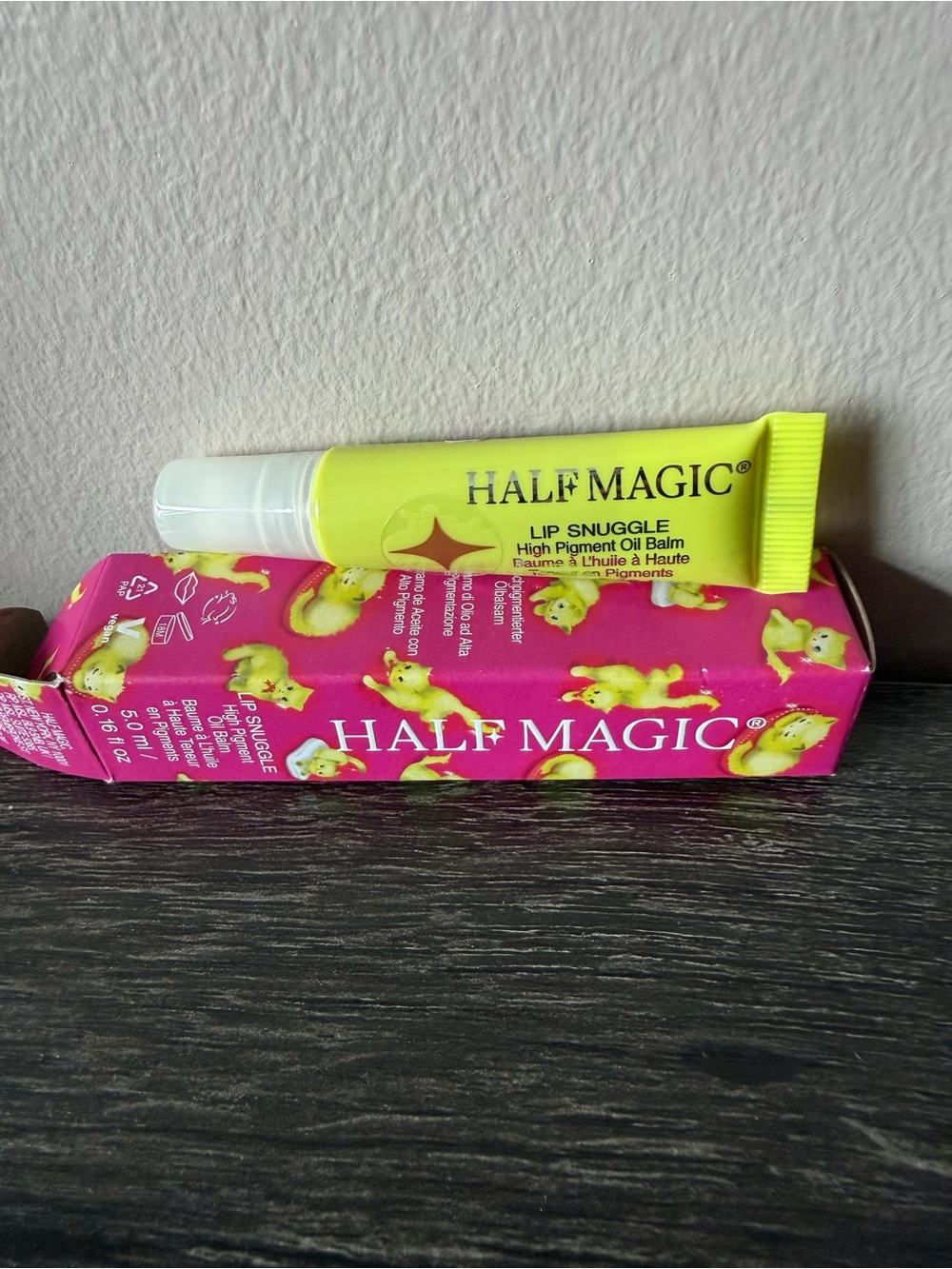 HALF MAGIC Lip Snuggle High Pigment Oil Balm